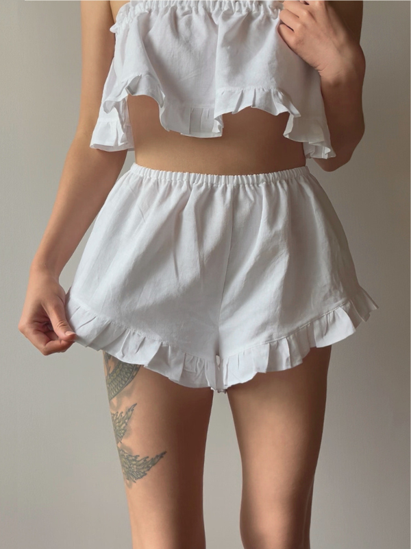 Isabella Cheeky PJ Shorts Sewing Pattern - No serger required