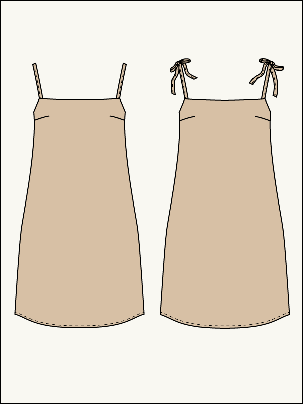 pattern slip dress Jasmine Slip Dress